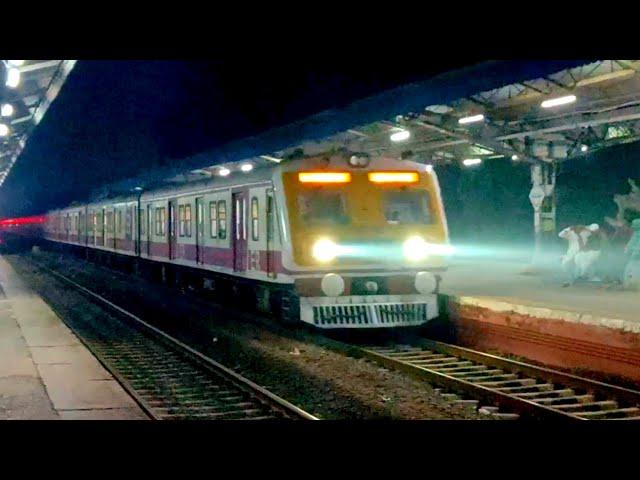  100 KMPH High Speed Express Trains Skipping Stations at Full Speed | Most Powerful Train Engine