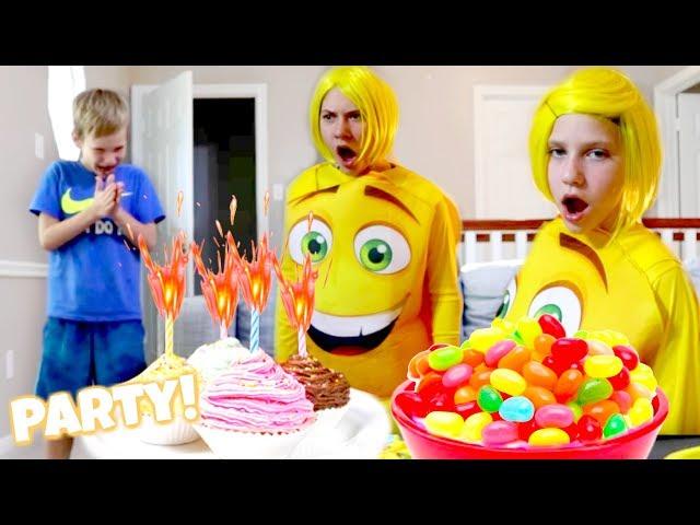 The Emoji Movie Party!