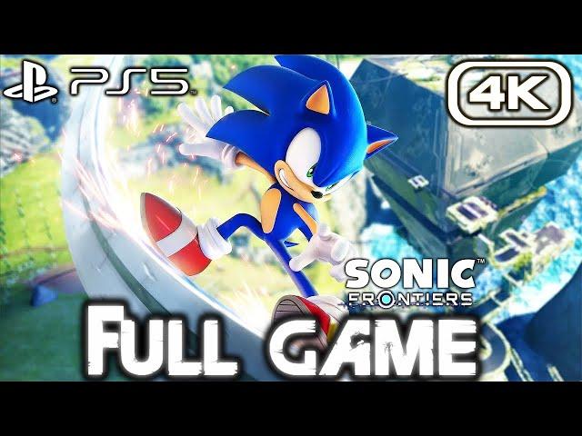 SONIC FRONTIERS Gameplay Walkthrough FULL GAME (4K 60FPS) No Commentary