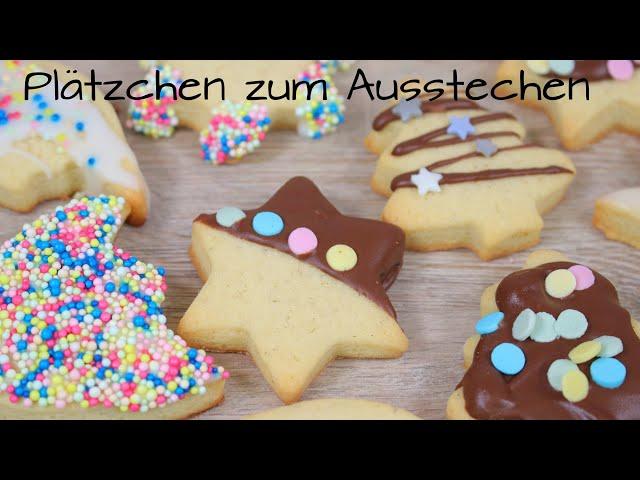 Butterplätzchen zum Ausstechen →