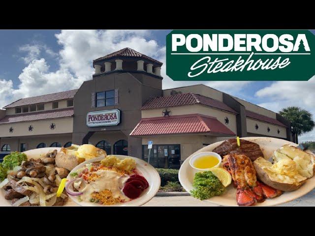 PONDEROSA STEAKHOUSE | The Last Remaining Location in Florida | Restaurant & Food Review