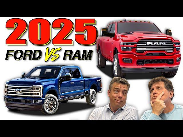 Ram REVEALS the New 2025 Heavy Duty Lineup: Here’s How It Compares to the 2025 Ford Super Duty!