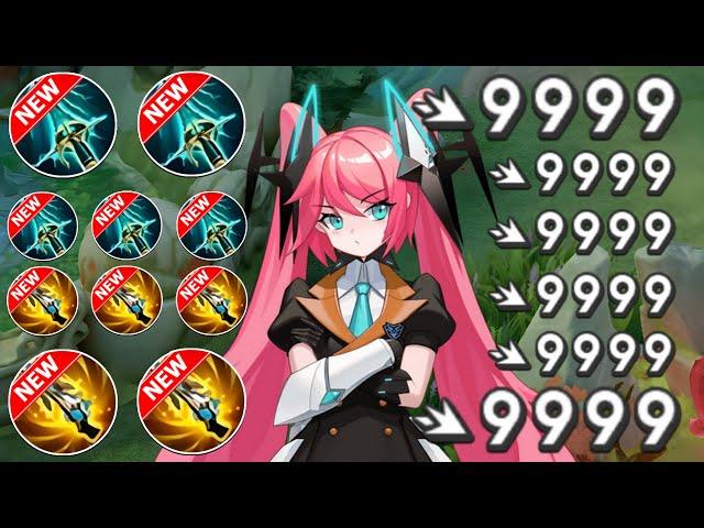 WTF DAMAGE!! THIS NEW LAYLA BUILD CAN 1 HIT ENEMIES!! (super insane damage) - Mobile Legends