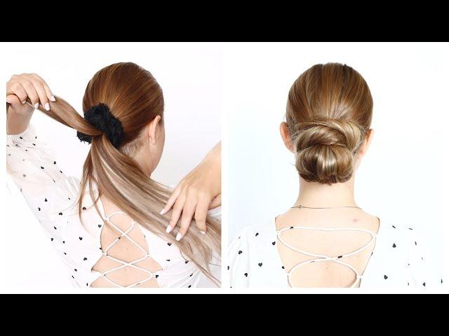  No Pins, No Problems: The Easiest Bun Tutorial You'll Ever Try 