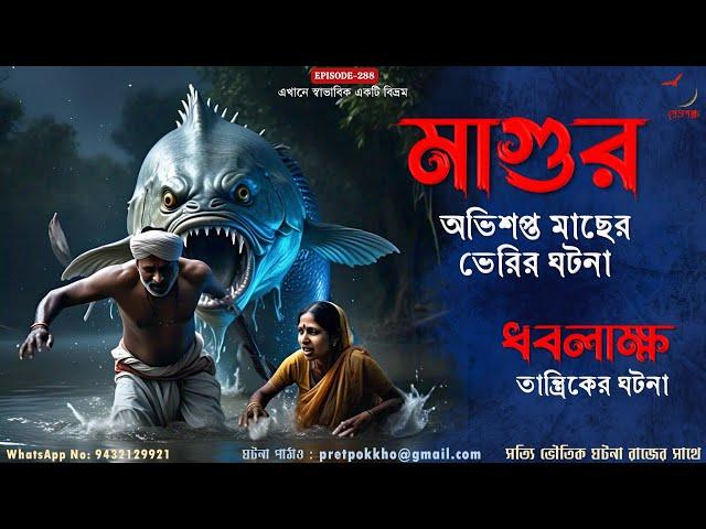 মাগুর অভিশপ্ত মাছের ভেরির ঘটনা | ধবলাক্ষ তান্ত্রিকের ঘটনা | Bangla Horror Story | @Pretpokkho EP288