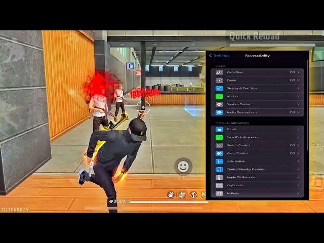 My settings️️ DPI+HUD+SENSI  iPhone X/ XR/ Xs/ Xs max Free Fire Highlights