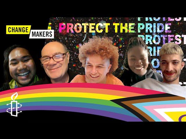 Stonewall Pioneer Talks to LGBTI Activists About Pride