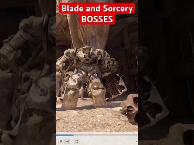 Fighting Bosses in Blade and Sorcery Virtual Reality is AWESOME #shorts