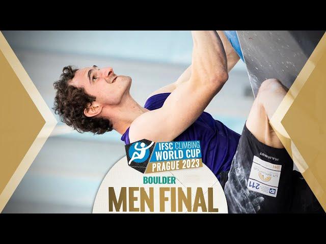 IFSC Men's Final World Cup PRAGUE Bouldering 2023 