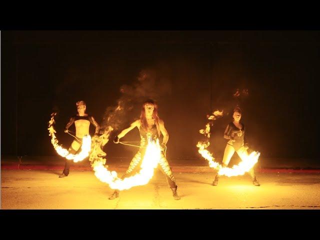 Fire Rope Dart Trio Choreography