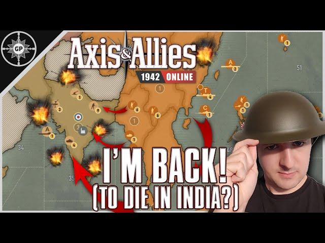 BACK IN ACTION! | Axis & Allies 1942 Online | Allies Full Match