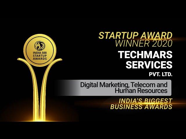 Techmars Services Pvt Ltd - Winner of India 500 Startup Awards 2020