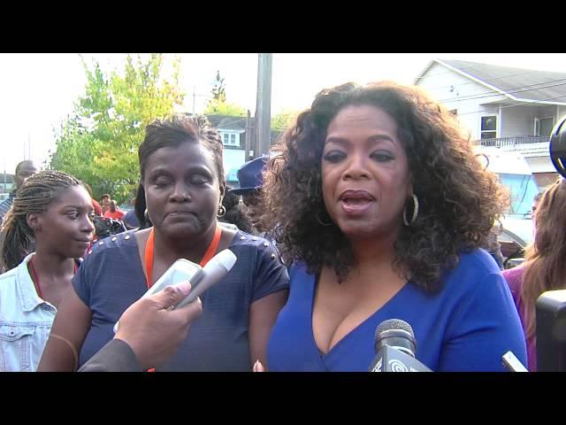 Oprah Winfrey Helps Mary Nelson