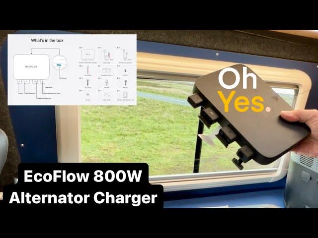 The All New EcoFlow Alternator Charger 