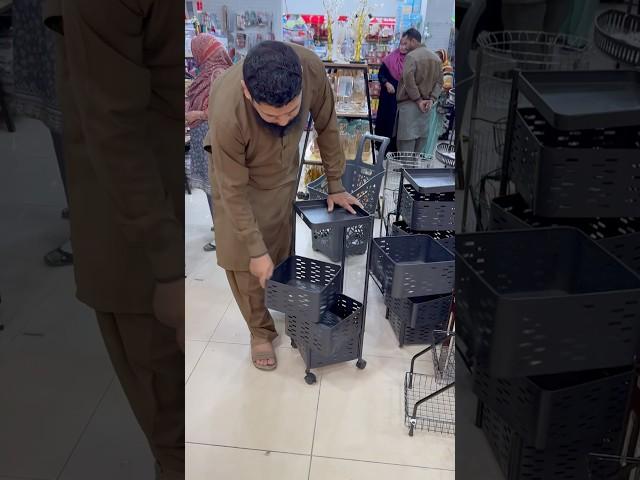 Space saving multipurpose trollies