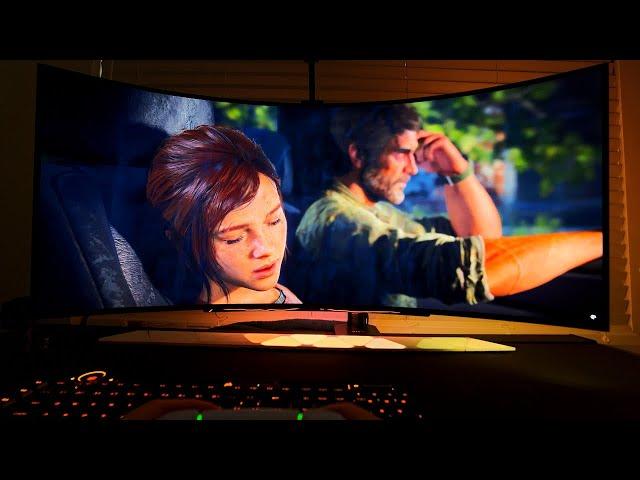 The Last of Us Part 1 in BEAUTIFUL UltraWide: LG45GR95QE OLED Gameplay | RTX 4090 Max Settings