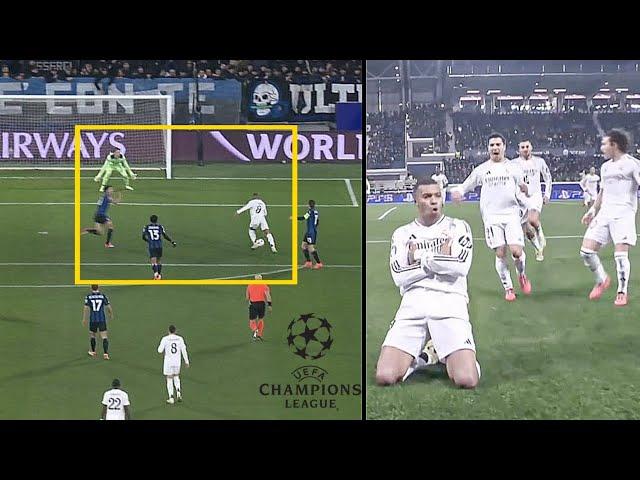 Kylian Mbappe CRAZY goal against Atalanta | UCL | Real Madrid vs Atalanta