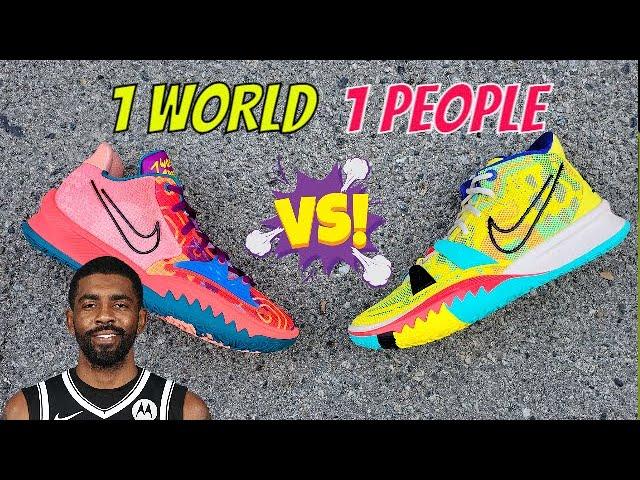 NIKE KYRIE | 1 WORLD, 1 PEOPLE | KYRIE 7 VS KYRIE LOW 4