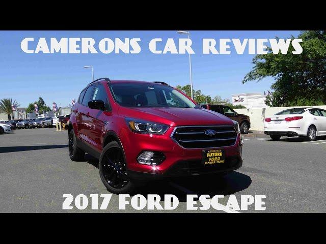 2017 Ford Escape SE 1.5 L 4-Cylinder Turbo Review | Camerons Car Reviews