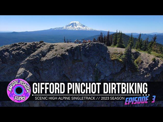 Riding Incredibly Scenic Singletrack Dirt Bike Trails in Washington's Gifford Pinchot Forest!