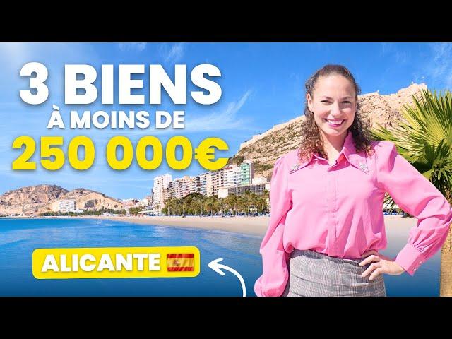 3 BIENS NEUFS À MOINS DE 250 000€ À VENDRE À ALICANTE | J'achète en Espagne