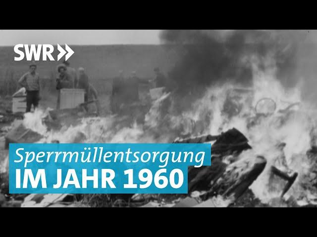 Das wurde 1960 alles im Sperrmüll in Mannheim weggeworfen!? - SWR Retro