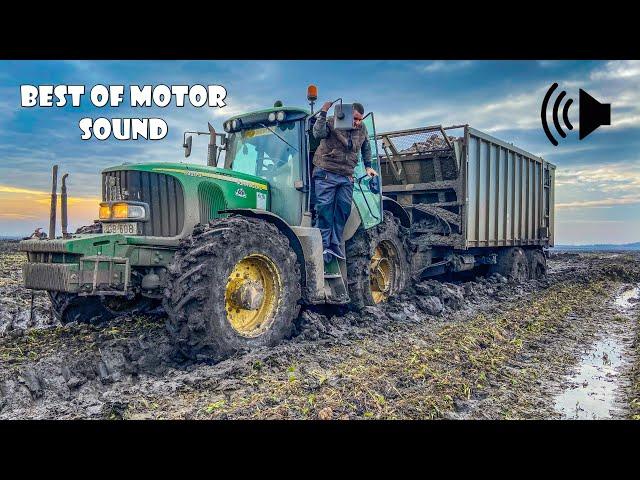 Best of Motor Sound 2020  | Pure Sound | POWER | John Deere, Rába, MTZ, MB-TRAC, Case IH, Claas