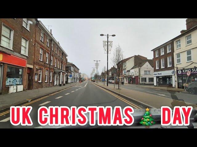 United Kingdom Roads are so Quiet on Christmas Day |  25 December 2024