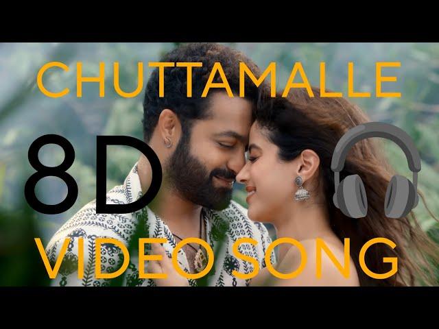 Chuttamalle  8D Video Song | Devara | NTR | Janhvi Kapoor | Anirudh Ravichander