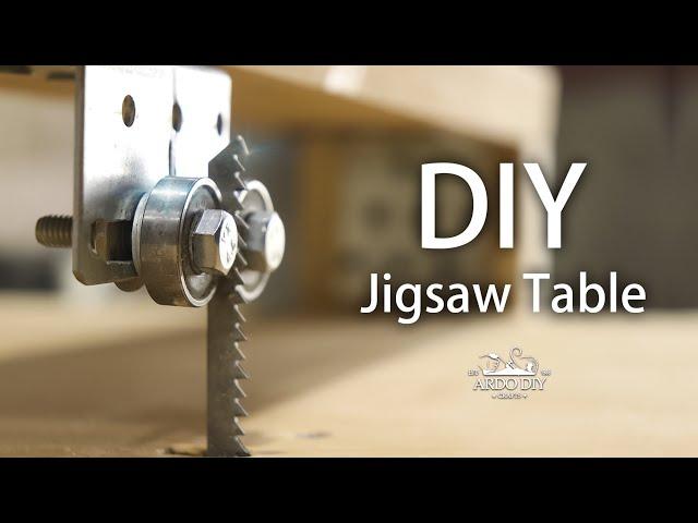 How To Make a Jigsaw Table Machine | ARDO DIY CRAFTS |