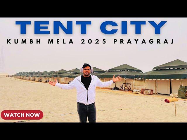 Prayagraj Kumbh Tent City Inside Tour: Rates, Online Booking, Rent Price | Mahakumbh Mela Prayagraj