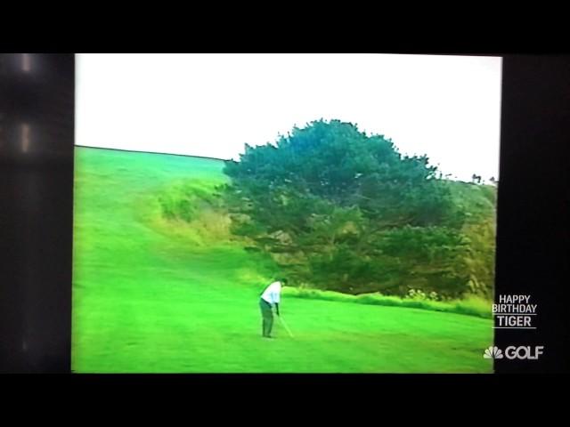 Tiger Woods - 2000 US Open - 7 Iron on 6th Hole at Pebble Beach