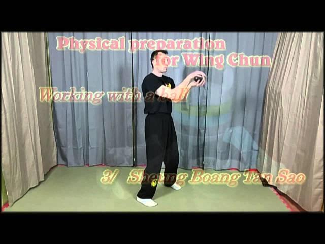 Wing Chun "tips working alone - Ball"