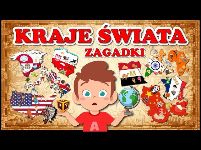  Karolek i Państwa Świata dla dzieci  zagadki na DZIEŃ DZIECKA 