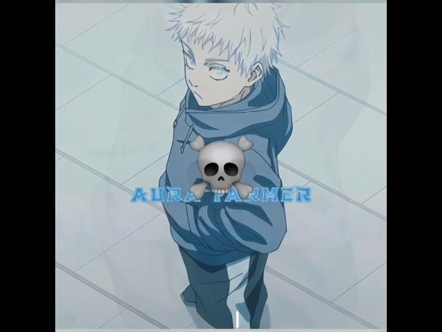 「 Gojo The Aura Farmer  」- Jujutsu Kaisen Edit || #jjk #sukuna #gojo #jogo #toji #itadori #ax7jk