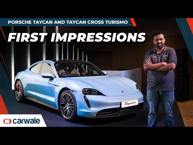 Porsche Taycan Launched in India | First Impressions - Price, Features, Design, Space | CarWale