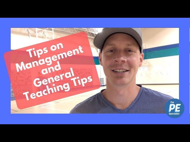 Q & A - Thoughts on Management and General Teaching Tips