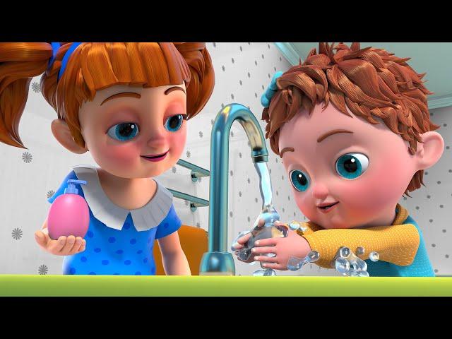 Wash Your Hands Song | Healthy Habits For Kids | Beep Beep Nursery Rhymes & Songs