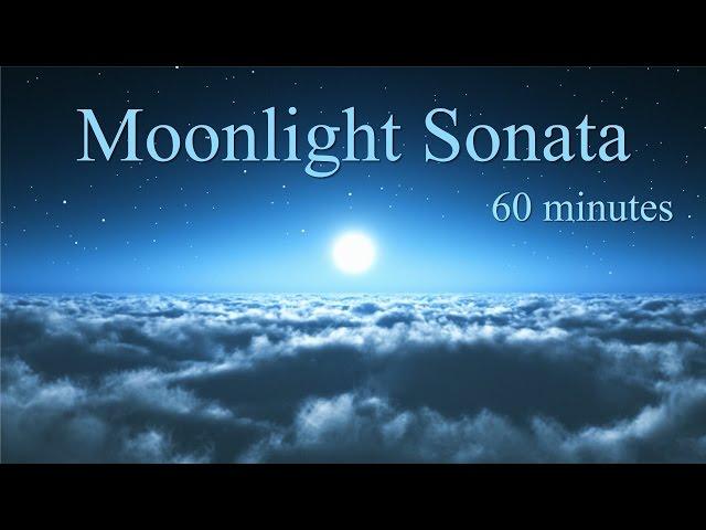  Moonlight Sonata  (60 minutes) - Beethoven Classical Music for studying concentration reading