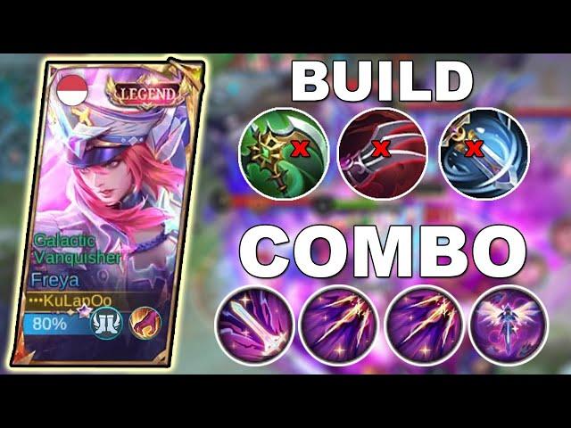 How To Freya 2024 | Freya Build & Combo Tutorial 2024 | Mobile Legends