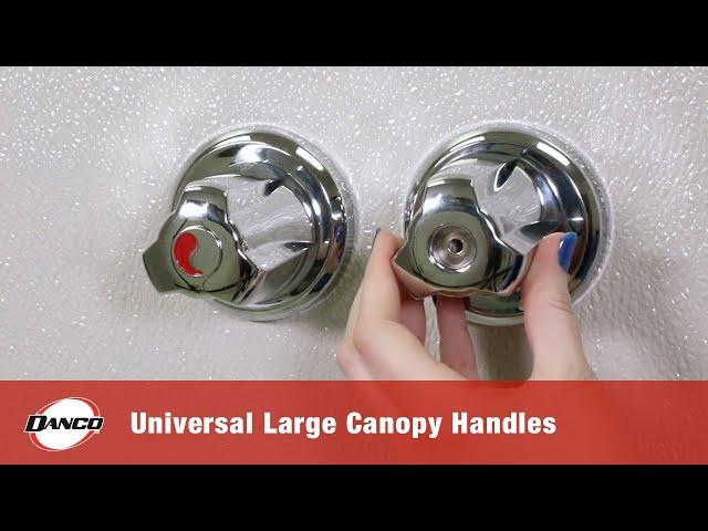 Universal Large Canopy Handles in Chrome