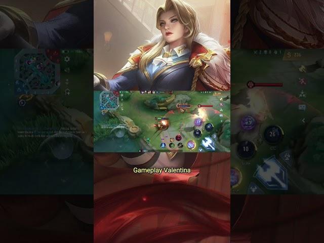 Gameplay Hero Valentina || MLBB Indonesia #mobilelegend #gameplayvalentina