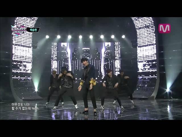 백승헌_Wait a minute (Wait a minute by Baek seung Heon@Mcountdown 2013.11.14)