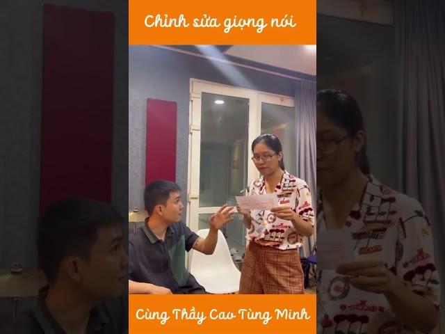 Luyện giọng nói hay và truyền cảm cùng Minh Voice Academy