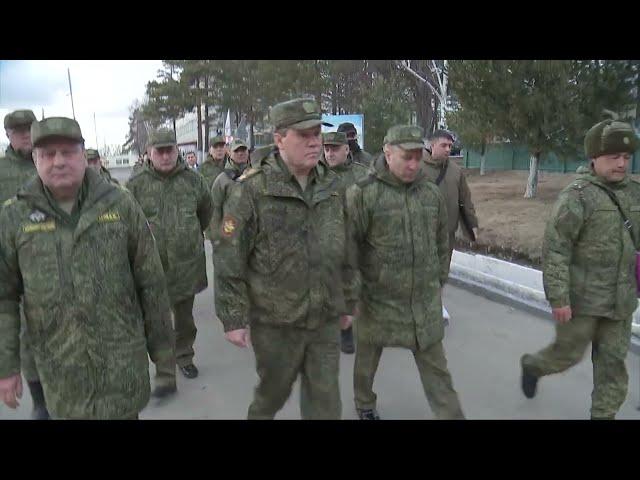 Проверочные мероприятия в войсках ВВО под руководством начальника Генерального штаба ВС РФ