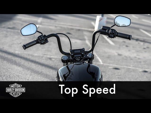 Top Speed German Autobahn Harley Davidson Softail Street Bob 2020