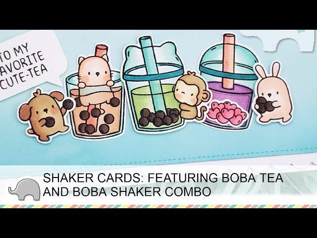 SHAKER CARDS: FEATURING BOBA TEA AND BOBA SHAKER COMBO