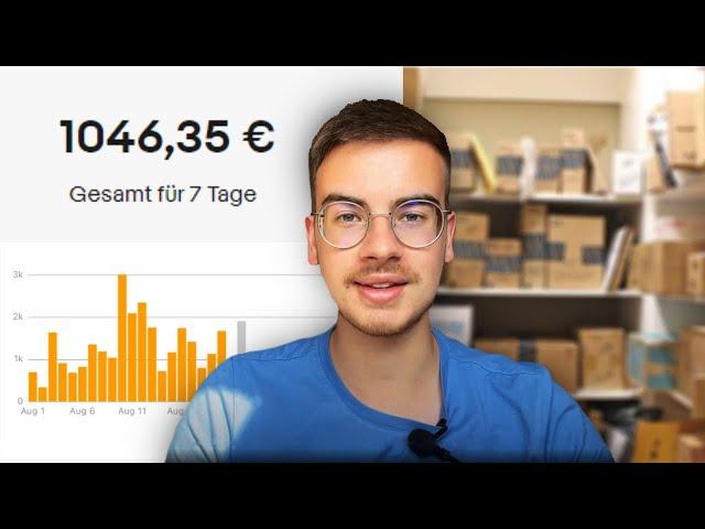 Wie ich 1000€ in 7 Tagen mit Online-Arbitrage gemacht habe / Reselling auf Amazon | Videotagebuch