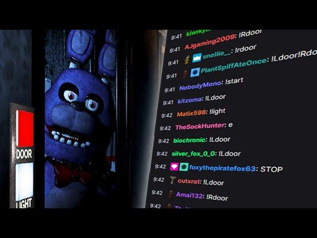 Can Twitch Chat Survive A SINGLE NIGHT of FNAF?