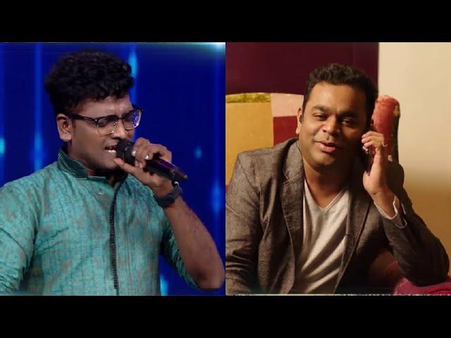 AR Rahman Request to Ajay Krishna Sing Like Udit Narayanan